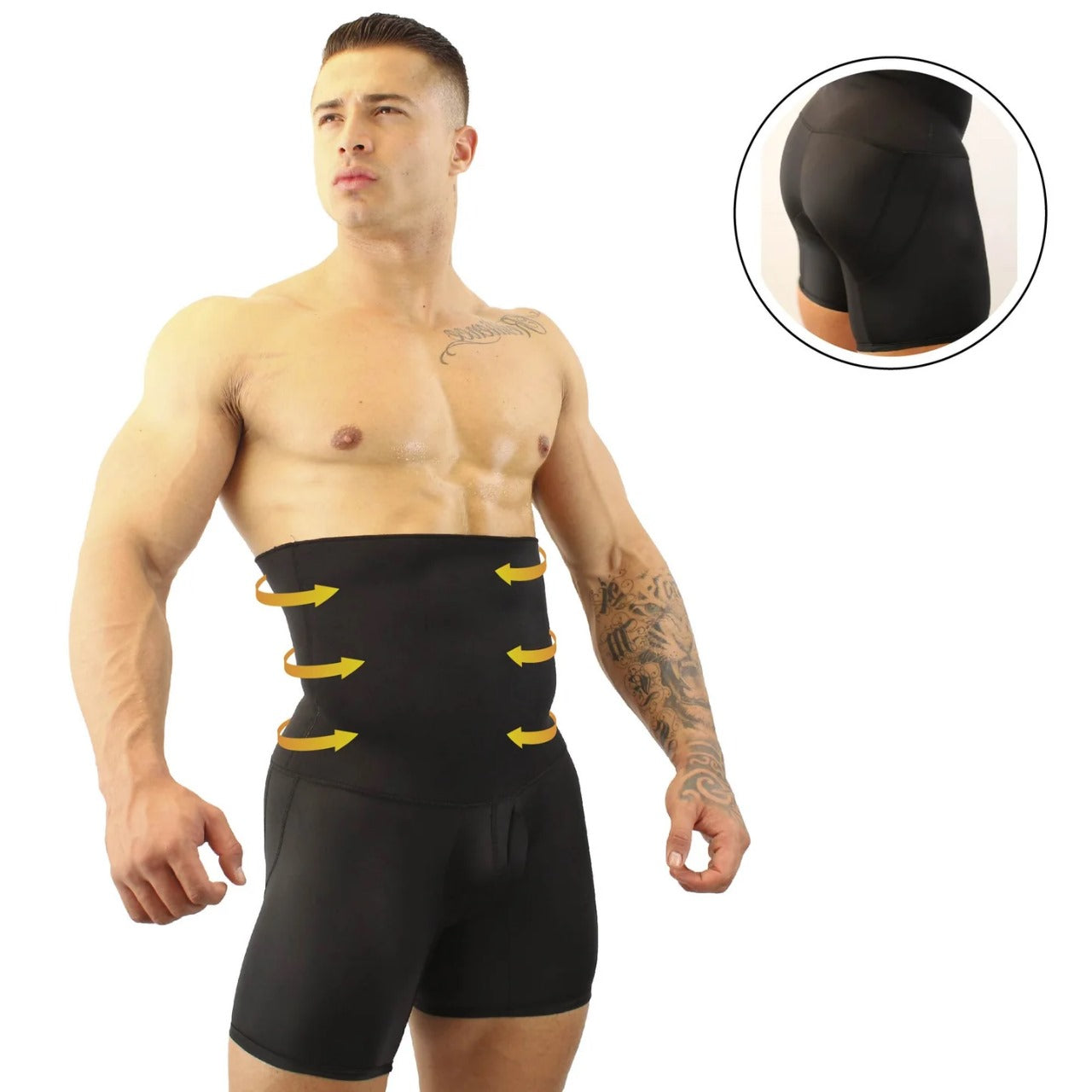 Cinturón adelgazante para hombre, corsé moldeador de cuerpo para abdomen, faja moldeadora de abdomen, faja delgada para sauna