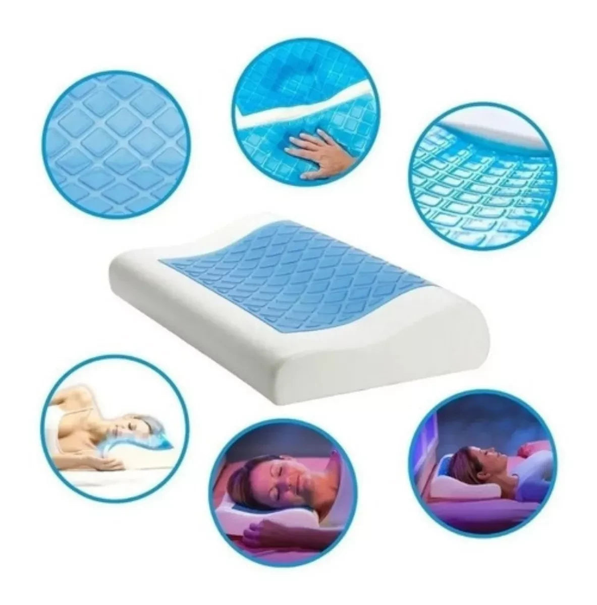 Combo Almohadas descanso conlfortable