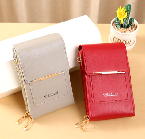 Bolso Billetera Porta Celular Manos Libres
