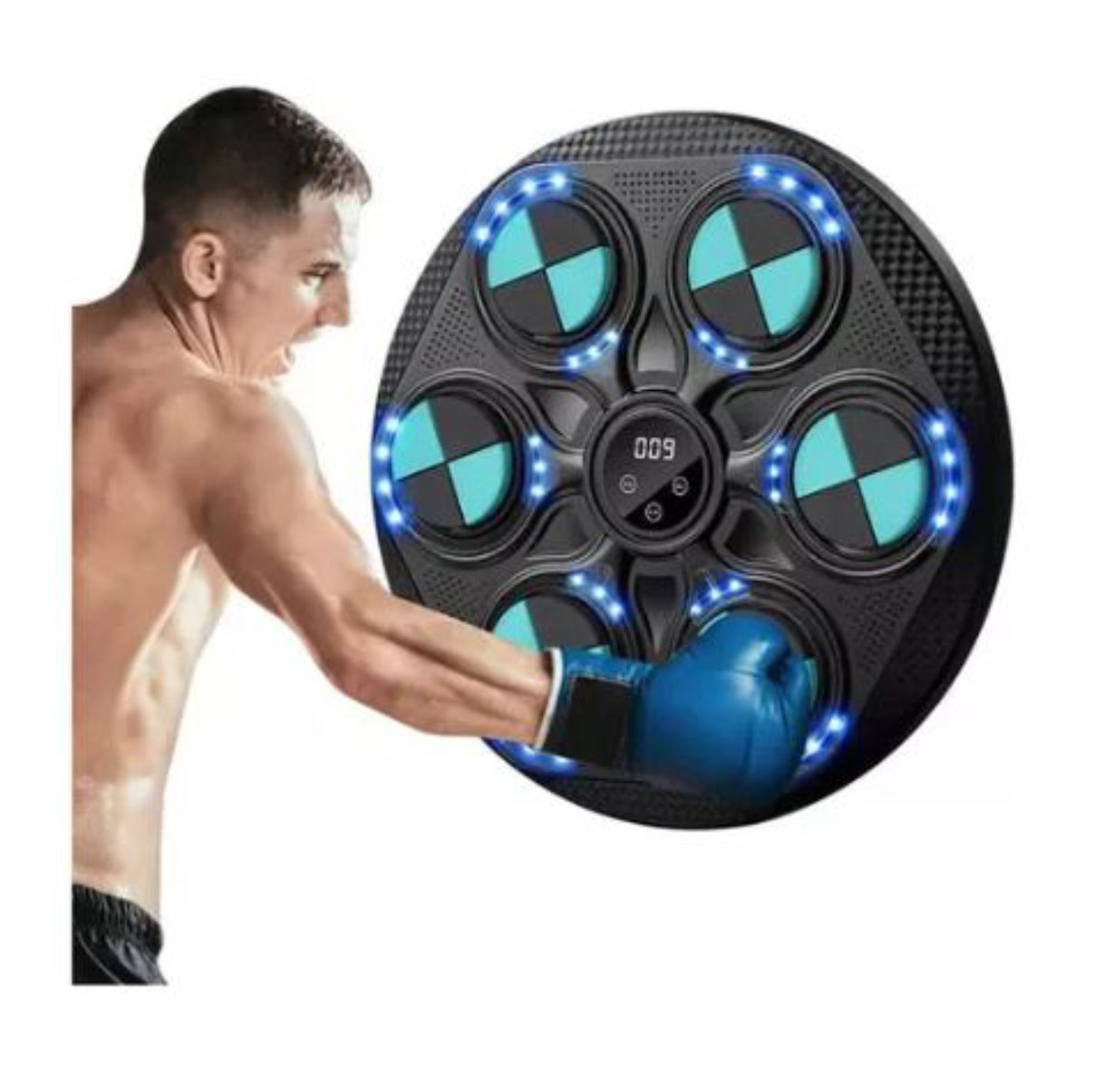 Máquina de entrenamiento de boxeo de música electrónica de boxeo de pared blanco de pared Entrenador de boxeo de música para el hogar Taekwondo Relajarse