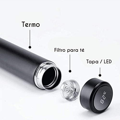Termo Digital Inteligente De Acero Inoxidable 500ml