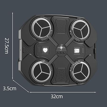 Máquina de boxeo musical para niños, juguetes deportivos para niños, montados en la pared, Bluetooth inteligentes, juguetes de entrenamiento con guante de boxeo, juguetes de ideas para niños